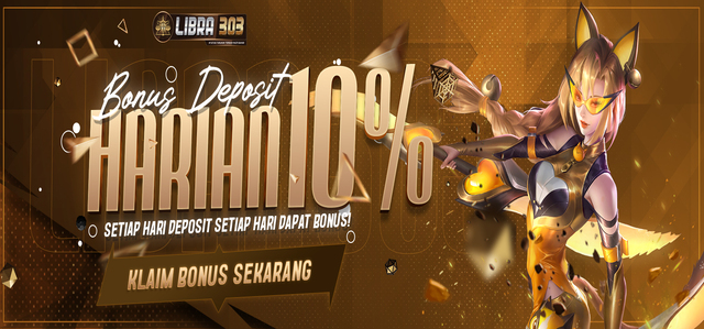 BONUS HARIAN SLOT 10% LIBRA303